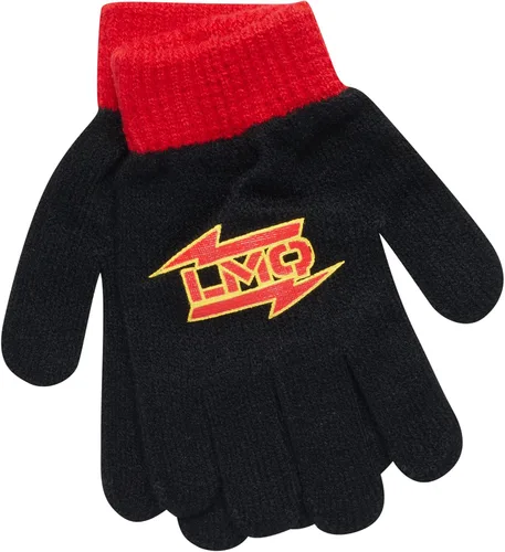 Vista 4 de Disney Cars Lightning McQueen - Gorro de invierno, 2 pares de mitones o guantes (niños pequeños)