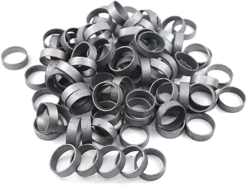 Vista 9 de Paquete de 30 anillos de crimpado PEX de cobre de 1/2 pulgada para sistema de tubos Pex (bronce, 30 piezas de 1/2 pulgadas)