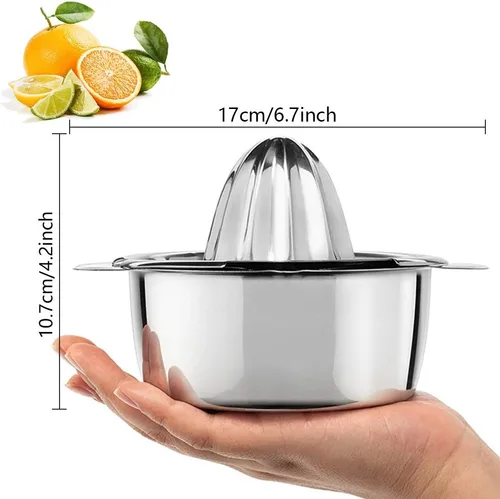 Vista 6 de Jugo de la prensa de la mano de la fruta Juicer Citrus Lemon Juicer,Herramienta manual multiusos del Juicer