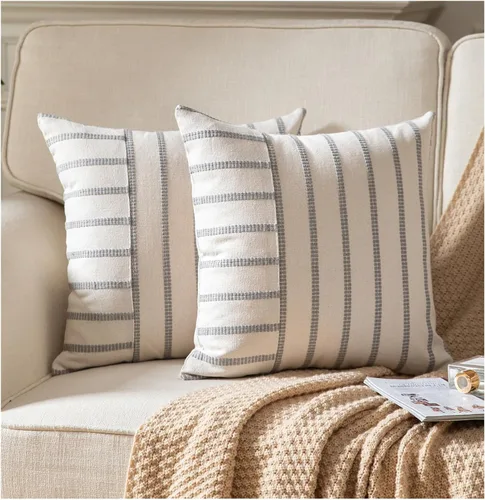 Vista 21 de Funda de Almohada Lumbar Bohemia Decorativa 14X36 Pulgadas Larga Suave Estilo Granja Decorativa Fundas de Almohada para Sofá Fundas de Almohada