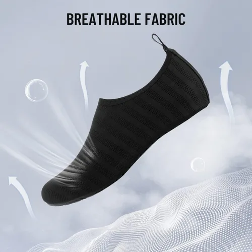 Vista 4 de Zapatos de agua, zapatos descalzos para hombre y mujer, para playa, piscina, secado rápido, para deportes acuáticos, yoga
