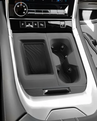 Vista 13 de YEE PIN Portavasos de consola central para Nissan Armada 2025 2026, soporte para tazas, almohadilla de silicona, protector de bebida para consola