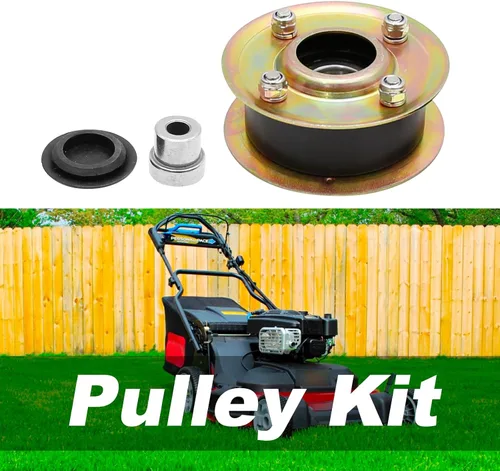Vista 6 de Kit de polea 131-4529 125-2532 compatible con cortacéspedes Toro de 30 pulgadas Timemaster Turfmaster en cortacéspedes 20199, 20200, 20975, 20977