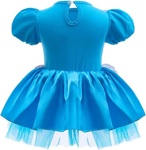 Vista 45 de Disfraz de princesa de Belle Sofía Blancanieves para niñas pequeñas, disfraz de princesa, Navidad, Halloween, mameluco con diadema