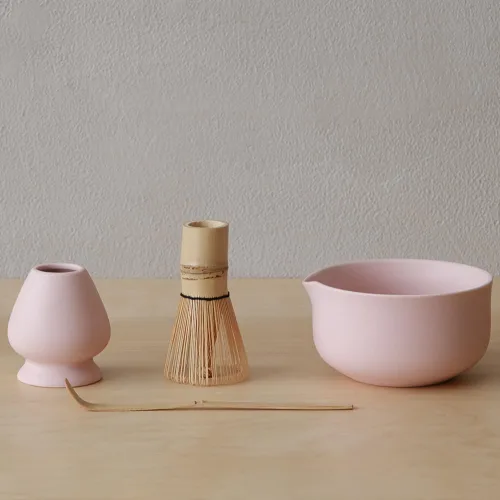Vista 10 de WENSHUO Kit Matcha - Juego de batidor matcha premium con herramientas tradicionales de bambú, juego de té matcha ideal para el hogar (crema)
