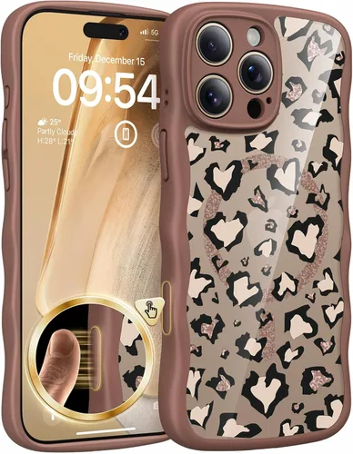 Vista 50 de TAURI Funda para iPhone 16 para mujeres y niñas, con control de cámara, [compatible con Masafe], funda Wave para iPhone 16 de 6.1 pulgadas