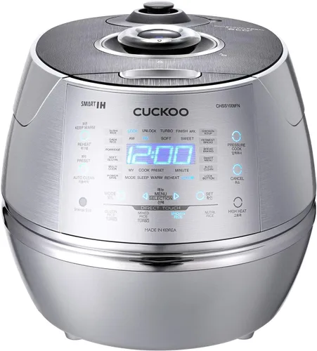Vista 2 de Cuckoo CRP-CHSS1009FN arrocera eléctrica a presión (plateado)