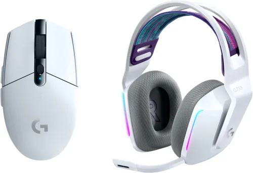Vista 12 de Logitech G 305 Lightspeed - Mouse inalámbrico para juegos, sensor de héroe, 12,000 DPI, ligero, 6 botones programables, batería de 250 horas, Blanco