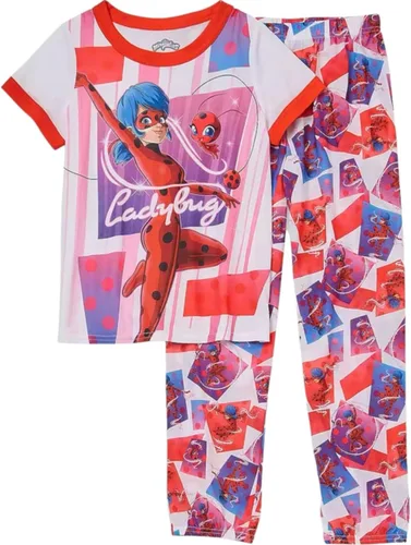 Vista 2 de Prestigez Miraculous Ladybug - Pijama de 2 piezas para niña
