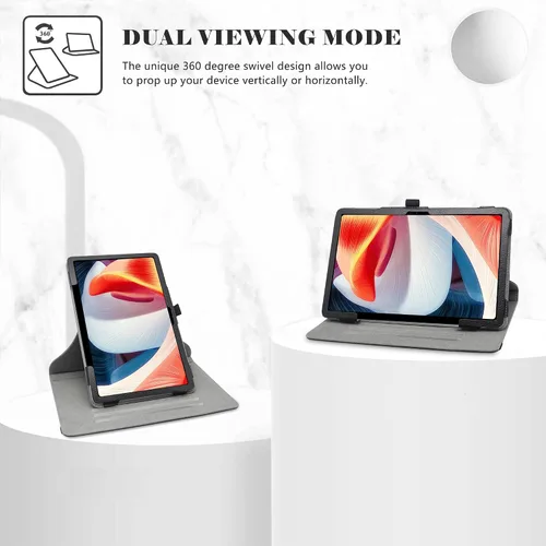 Vista 2 de LiuShan Compatible con DOOGEE T20 Case/DOOGEE T20s Case, soporte de rotación de 360 grados cubierta de poliuretano para DOOGEE T20 / DOOGEE T20S