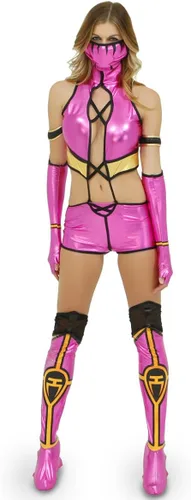 Vista 3 de Mortal Kombat Secret Wishes Mileena - Disfraz