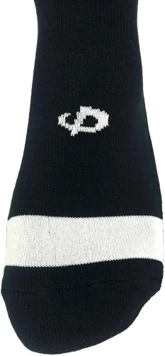 Vista 2 de Phiten Calcetines altos hasta la rodilla para hombre, de 11 a 13 pulgadas