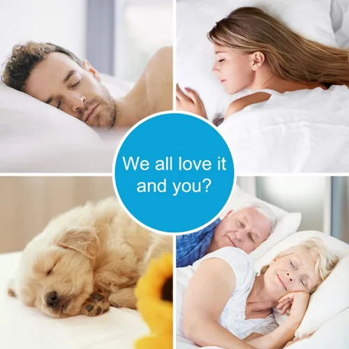 Vista 6 de EASELAND - Cubrecolchón de algodón, de 8 a 21 pulgadas de profundidad Soft Cotton Top Mattress Protector Cover With Deep Pocket Fits 8-21" Depth