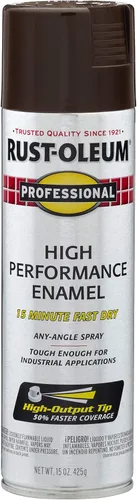 Vista 11 de Rust-Oleum 7515838 Pintura en aerosol de esmalte profesional de alto rendimiento, 14 onzas, aluminio