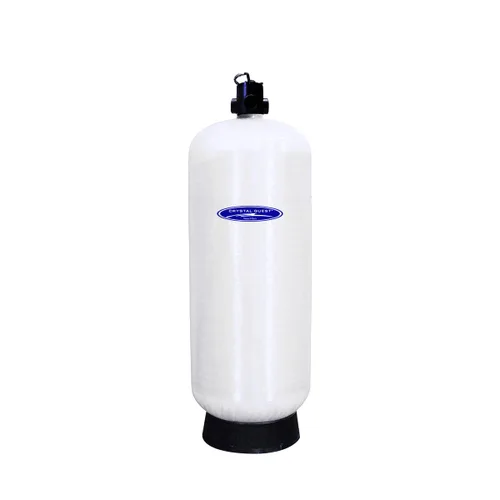 Vista 2 de Crystal Quest Sistema de filtración de agua de carbón activado granular (GAC) para uso comercial e industrial 15 GPM con cabezal de control