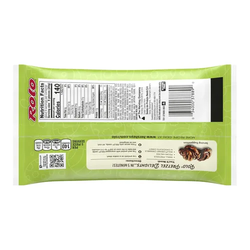 Vista 2 de ROLO Caramelos de chocolate ricos, bolsa de dulces, 9.9 oz
