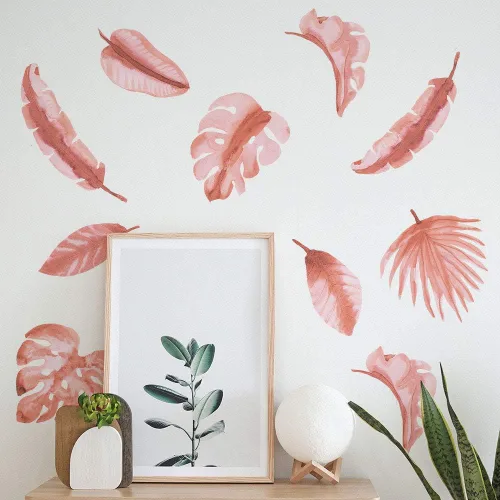 Vista 11 de Tempaper Calcomanías de pared retro florales autoadhesivas, multicolor Floral retro