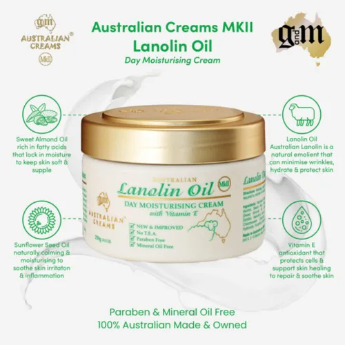 Vista 2 de Cremas australianas MkII 8.82 oz (Día de la lanolina)