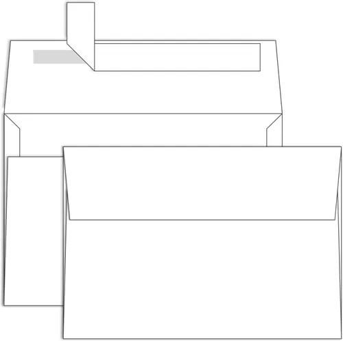 Vista 11 de Ohuhu Sobres blancos imprimibles A2, paquete de 500 sobres autoadhesivos A2 de 4-3/8 x 5-3/4 pulgadas para tarjetas de 4.25 x 5.5 pulgadas, tarjetas