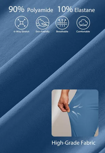 Vista 4 de JMIERR Pantalones de golf para hombre Pantalones deportivos elásticos casuales ajustados para senderismo, viajes, trabajo, pantalones de vestir