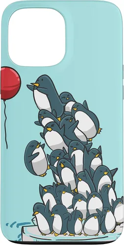 Vista 24 de Penguins Balloon Funny Sea Bird Water Animal Girls Gift Case for iPhone 17