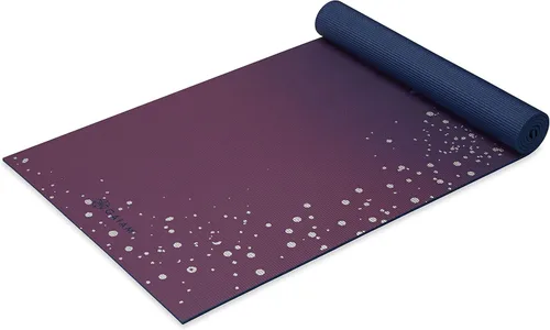 Vista 9 de Gaiam - Alfombrilla de yoga, 6 mm, extra gruesa, antideslizante, de primera calidad, para todo tipo de yoga, pilates y ejercicios en el suelo
