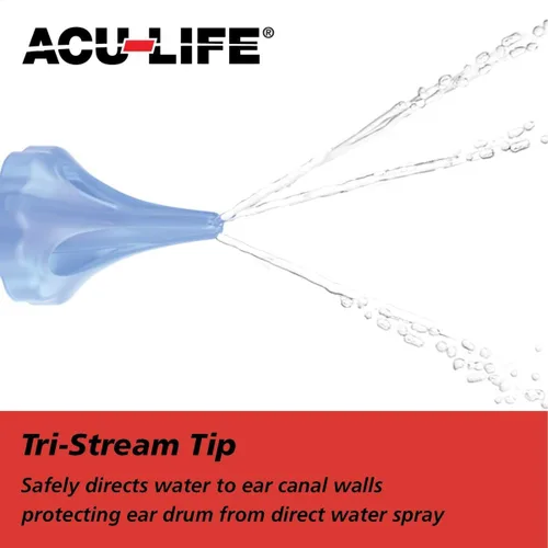 Vista 3 de Ezy Dose Paquetes de Enjuague nasal salino. Tri-Stream Tip Supports Effective Rinsing, Includes Basin & Pre-Measured Packs For Simple Routine Use