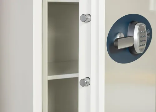 Vista 5 de Caja fuerte ignífuga de 2 horas – Cerradura digital – Seguro contra incendios y clasificación de impacto – Resistente al agua – Kit atornillado