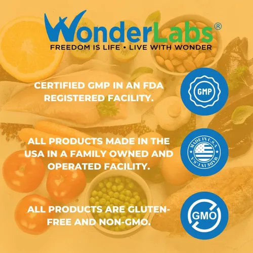 Vista 4 de Wonder Laboratories Vitamina B12 sublingual (1000 mcg), B6 (5 mg), ácido fólico (400 mcg) y biotina (25 mcg), formulado con metilcobalamina vitamina