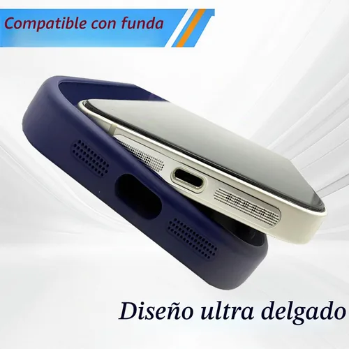 Vista 6 de Protector de altavoz para iPhone 16 Pro Kit de accesorios, negro