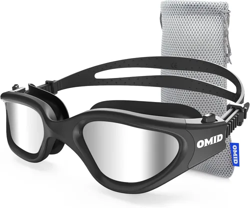Vista 24 de OMID - Gafas de natación polarizadas P2, gafas antivaho para natación para hombres y mujeres adultas