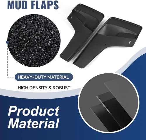 Vista 6 de PIT66 guardabarros moldeados para salpicaduras de lodo, compatibles con Chevy Silverado GMC Sierra 1500 1999-2007, para Sierra 2500 3500 2007-2014