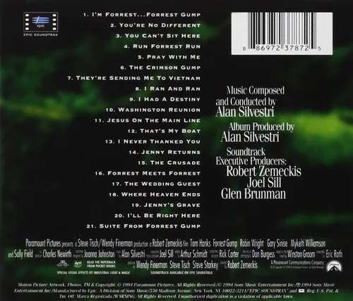 Vista 2 de Forrest Gump Score