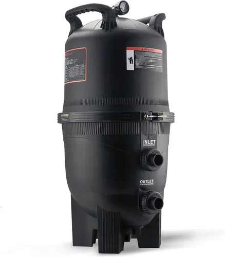 Vista 12 de VEVOR Depósito de filtro de piscina Pro 2026 y elemento para piscinas sobre el suelo y enterradas, sistema limpiador grande de 520-525 pies