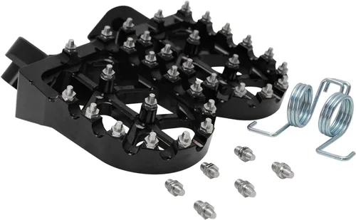 Vista 4 de Funparts Estriberas para Dirt Bike Estriberas de Motocicleta Pedales Reposapiés CNC para Apollo RFZ 125 DBX15 X18 X19 Tao Tao DB17 DB27 SSR