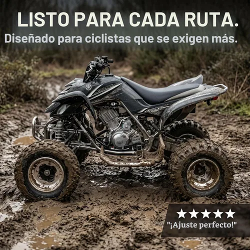 Vista 5 de Raptor 660R - Protector de caja de acero inoxidable cepillado – Cubierta de piñón resistente y guía de cadena Reemplazo directo para OEM