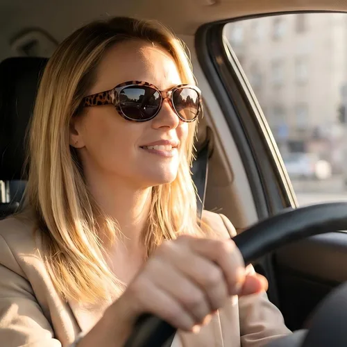 Vista 3 de Lentes de sol bifocales de lectura para mujer, 3 pares, estilo vintage, diseño ovalado Jackie Nearly Invisible Bifocal Lenses,Jackie Oval Ladies