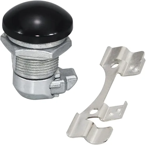 Vista 4 de WOWTK Kit de pestillo de puerta/panel de combustible con botón para Harley Touring Electra Glide, Street Glide, Ultra Limited, Tour Glide, Road