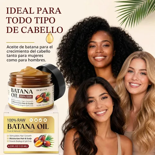 Vista 6 de Raw Batana Oil for Hair Growth – 100% Pure Unrefined from Honduras