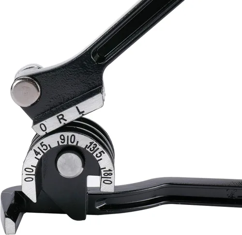 Vista 4 de Dobladora de tubos, dobladora de tubos Dobladora de línea de freno de 180 grados para tubos de 1/4", 5/16" y 3/8", dobladora manual 3 en 1