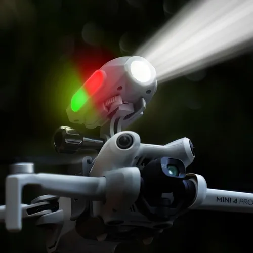 Vista 3 de Luz de llenado de drones LED con luz de noche de montaje Drone luz de posición de búsqueda para DJI Mavic Air 2S