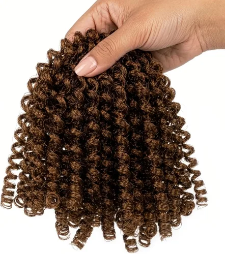 Vista 10 de Hygloss Cabello Rizado de Muñeca de 16 oz para Manualidades Surtido - Cabello Sintético Premium para Hacer Muñecas, Marionetas y Proyectos de Artes