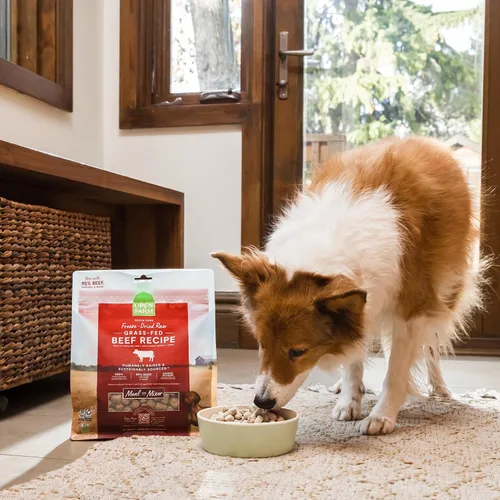 Vista 8 de Open Farm - Comida para perros cruda liofilizada, receta de carne criada humanamente con superalimentos sin OMG y sin sabores artificiales ni