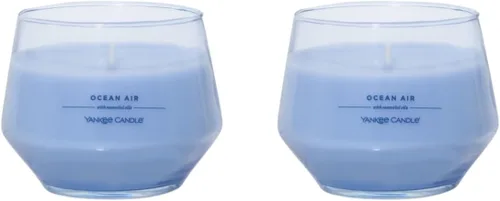 Vista 15 de Yankee Candle Vela de estudio con aceites esenciales, noche de verano, 10 onzas (paquete de 2)