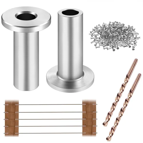 Vista 11 de CKE Paquete de 50 fundas protectoras de acero inoxidable T316 para barandillas de cable de cuerda de alambre de 1/8 pulgadas, fundas protectoras