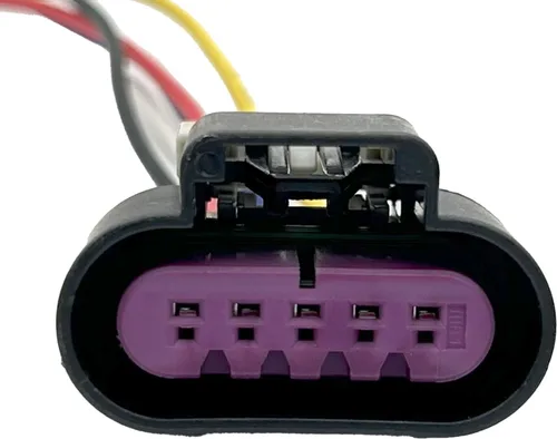 Vista 6 de Conector de sensor de flujo de aire masivo (MAF) de 5 vías, OE 645-500 / PT2785 / 13585858, compatible con Silverado/Sierra Hybrid
