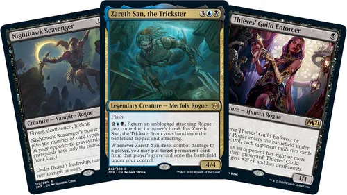 Vista 6 de Magic: The Gathering Baraja Challenger 2021 - Dimir Rogues (Azul-Negro)