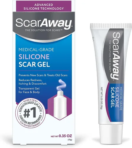 Vista 9 de ScarAway Gel de silicona 100% de grado médico para cicatrices de cara, cuerpo, quirúrgico, quemaduras, hipertrófico, queloides y tratamiento