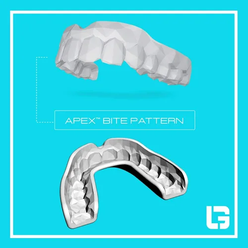 Vista 4 de GuardLab APEX - Protector bucal con estuche Fútbol, baloncesto, boxeo, lucha, fútbol, karate, hockey, artes marciales mixtas y artes marciales