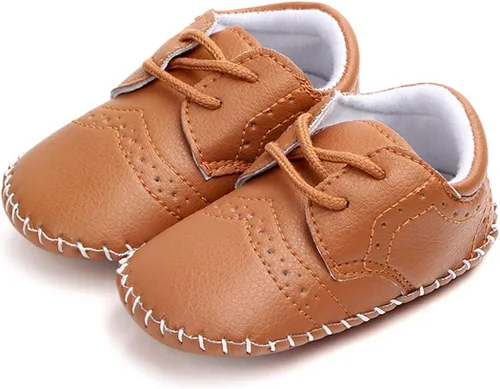 Vista 3 de CINDEAR Mocasines para bebés y niñas, bonitos zapatos de cuna para recién nacidos, tenis de poliuretano prewalkerpoliuretano, perfectos